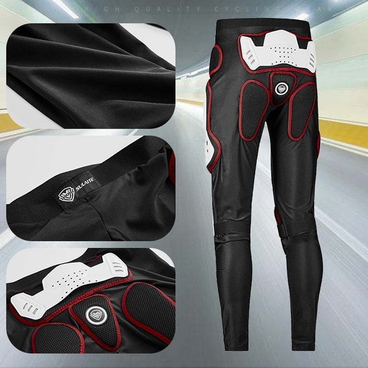 SULAITE Motorcycle Cross-Country Riding Trousers Protective Hip Pants, Specification: XL(Red) - Protective Gear by SULAITE | Online Shopping South Africa | PMC Jewellery | Buy Now Pay Later Mobicred