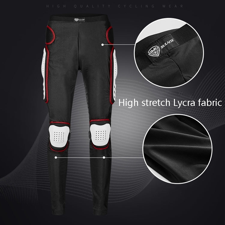 SULAITE Motorcycle Cross-Country Riding Trousers Protective Hip Pants, Specification: XXL(Black) - Protective Gear by SULAITE | Online Shopping South Africa | PMC TechLife | Buy Now Pay Later Mobicred