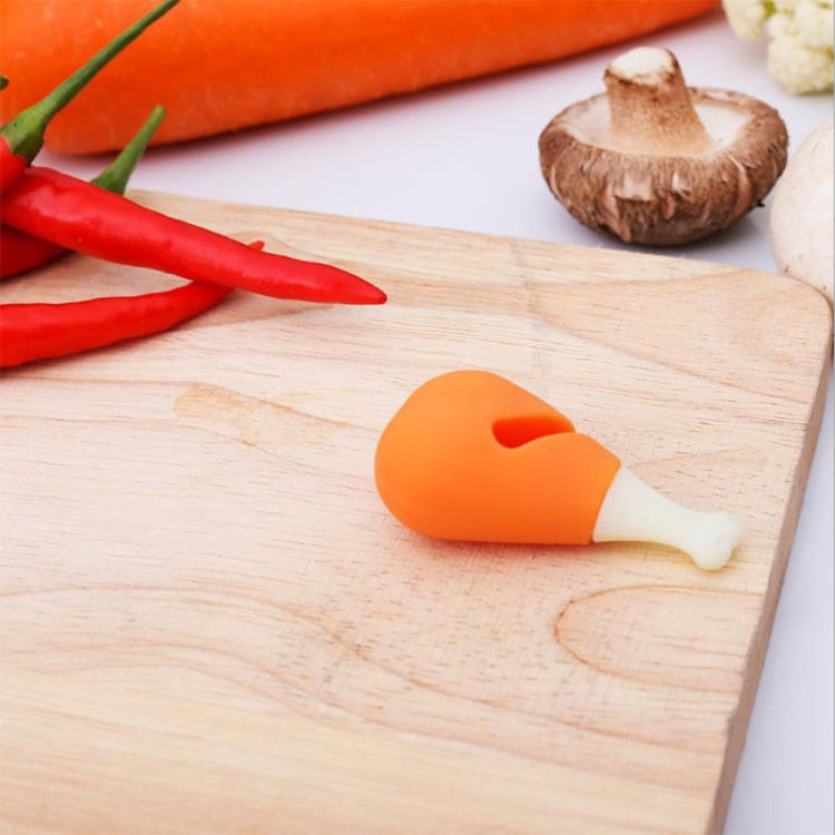 Chicken Leg Shaped Pot Lid Anti-Overflow Device Silicone Pot Lid Elevated Anti-Overflow Gadget - Gadgets by PMC TechLife | Online Shopping South Africa | PMC TechLife | Buy Now Pay Later Mobicred