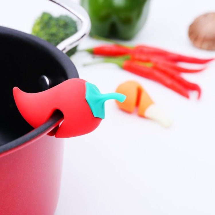 Small Pepper Shape Pot Lid Overflow Preventer Silicone Pot Lid Raised Anti Overflow Gadgets - Gadgets by PMC TechLife | Online Shopping South Africa | PMC TechLife | Buy Now Pay Later Mobicred