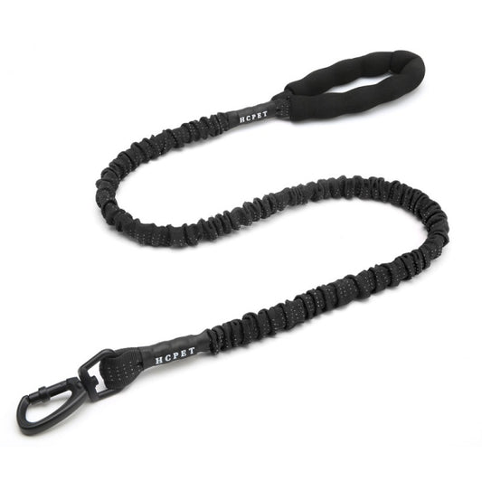 HCPET Dog Traction Rope Pet High-Elastic Explosion-Proof Elastic Rope, Length: 120cm(Black) - Leashes & Chest Strap by HCPET | Online Shopping South Africa | PMC Jewellery