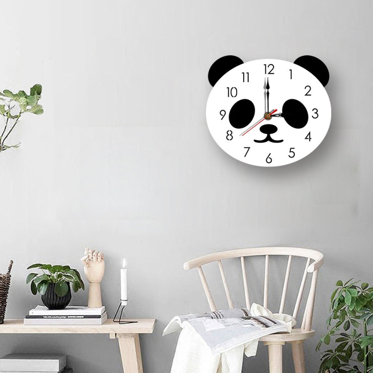 Cartoon Wall Clock Acrylic Clock Panda Simple Home Wall Clock - Wall Clock by PMc TechLife | Online Shopping South Africa | PMc TechLife | Buy Now Pay Later Mobicred