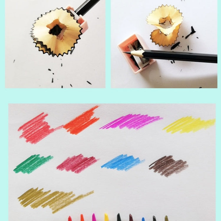 50-Color Hexagonal Oily Colored Pencil Art Drawing Colored Pencil Set - Art Supplies by PMC TechLife | Online Shopping South Africa | PMC TechLife