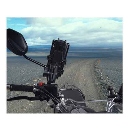 Motorcycle Multi-Function Mobile Phone Holder Adjustable Universal Locomotive Riding Anti-Shake Fixed Equipment(Elf Deer U Type) - Holder by PMC Jewellery | Online Shopping South Africa | PMC Jewellery | Buy Now Pay Later Mobicred