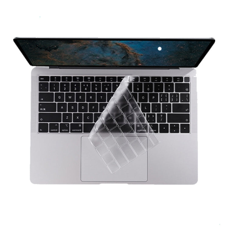 JRC 0.13mm Transparent TPU Laptop Keyboard Protective Film For MacBook Pro 15.4 inch A1707 & A1990 (with Touch Bar) - Keyboard Protector by JRC | Online Shopping South Africa | PMC Jewellery | Buy Now Pay Later Mobicred