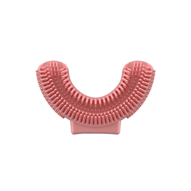 Silicone U-Shaped Replaceable Brush Head 2-8 Years Old Oral Electric Toothbrush Head(Pink) - Replacement Brush Heads by PMC TechLife | Online Shopping South Africa | PMC TechLife | Buy Now Pay Later Mobicred