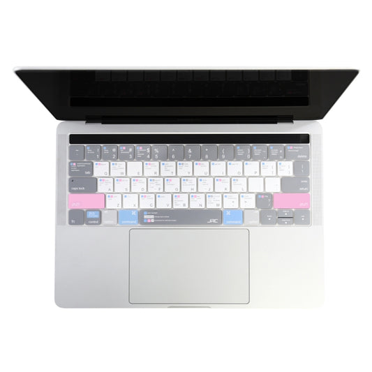 JRC English Version Colored Silicone Laptop Keyboard Protective Film For MacBook Retina 12 inch A1534(Soothing Color) - Keyboard Protector by JRC | Online Shopping South Africa | PMC Jewellery | Buy Now Pay Later Mobicred