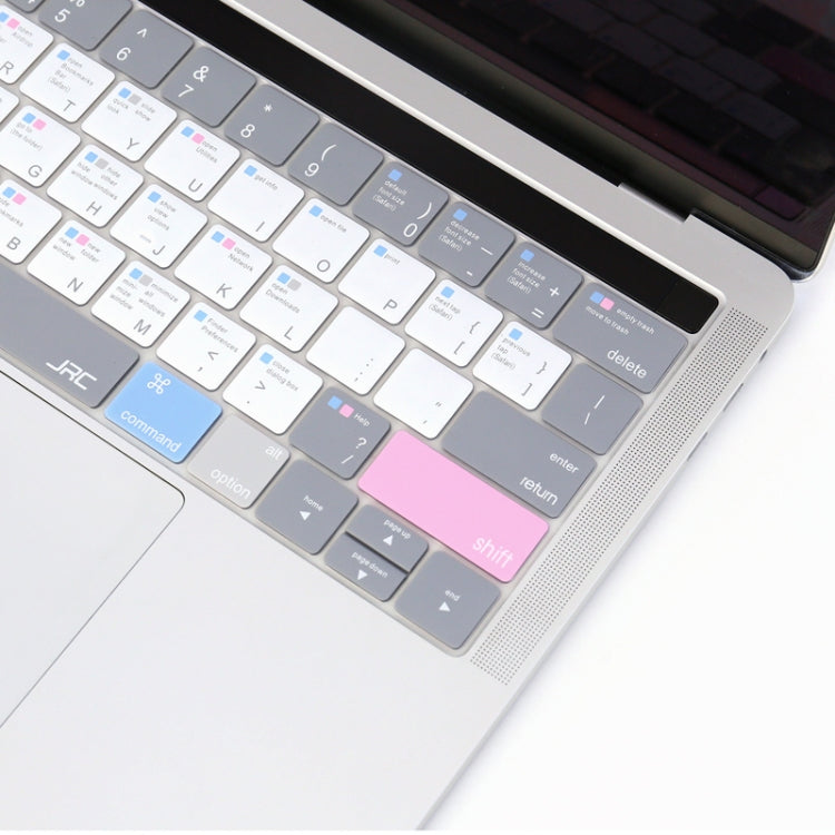 JRC English Version Colored Silicone Laptop Keyboard Protective Film For MacBook Air 13.3 inch A2179 (2020)(Soothing Color) - Keyboard Protector by JRC | Online Shopping South Africa | PMC Jewellery | Buy Now Pay Later Mobicred