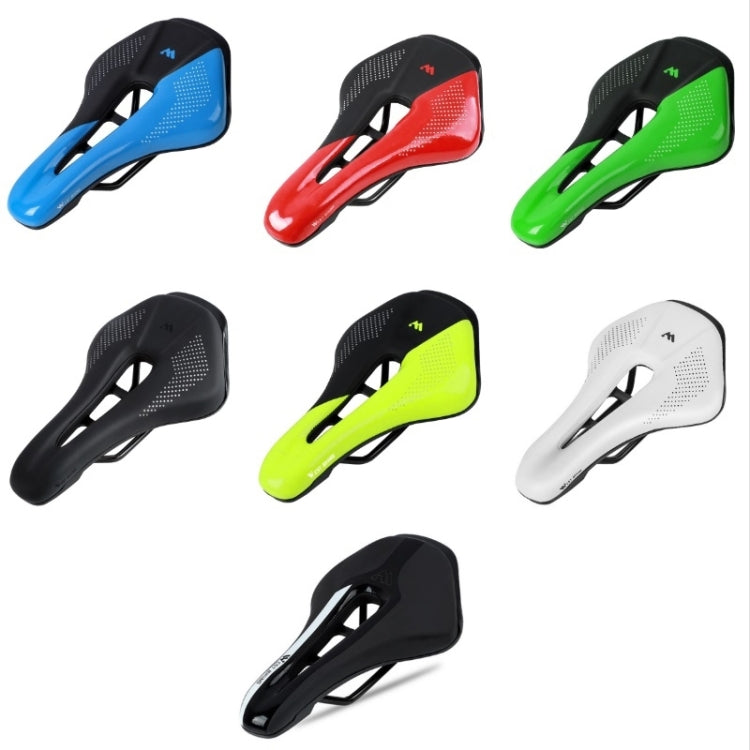 WEST BIKING Cycling Seat Hollow Breathable Comfortable Saddle Riding Equipment(Black Blue) - Bicycle Saddle by WEST BIKING | Online Shopping South Africa | PMc TechLife | Buy Now Pay Later Mobicred