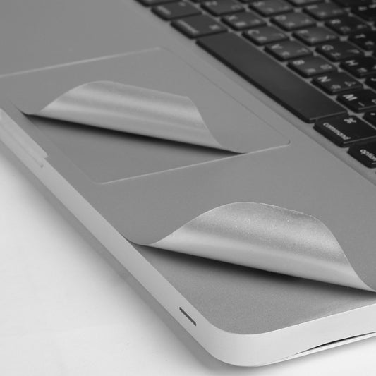 JRC 2 in 1 Laptop Palm Rest Sticker + Touchpad Film Set For MacBook Pro 16 inch A2141 (with Touch Bar)(Silver) - Protector Sticker by JRC | Online Shopping South Africa | PMC Jewellery | Buy Now Pay Later Mobicred