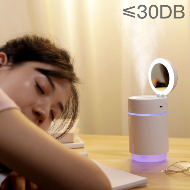 K005 Portable Hydrating LED Fill Light Makeup Mirror USB Mini Humidifier(Blue) - free shipping - PMC TechLife - Order now!