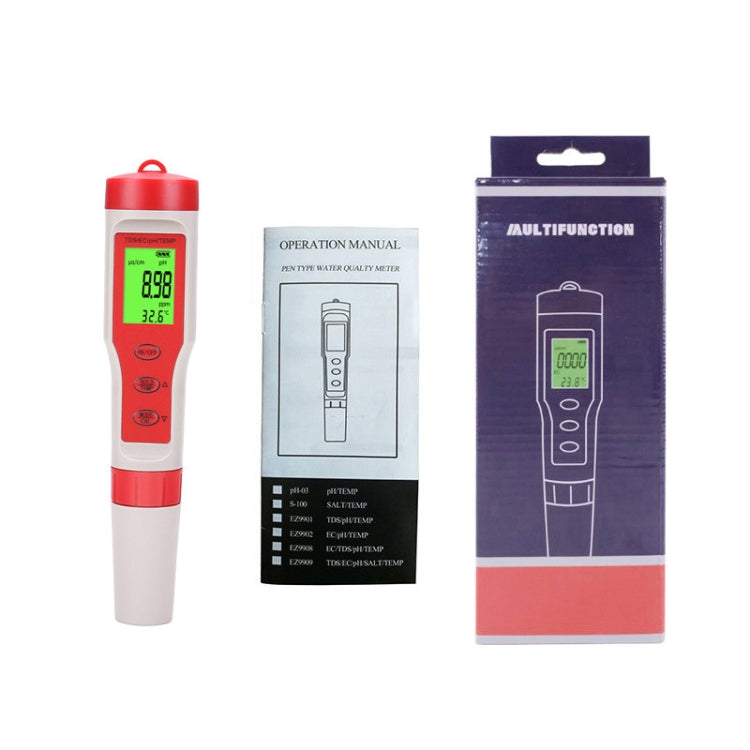 4-in-1 Portable PH/TDS/EC/TEMP Test Pen Multi-Function Water Quality Tester - free shipping - PMC TechLife - Order now!