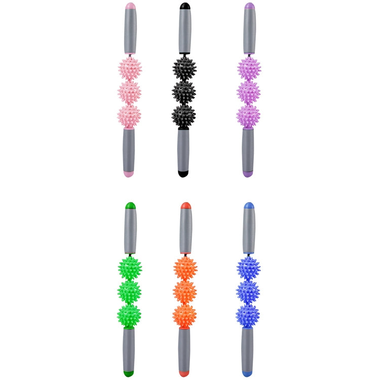 3 in 1 Eva Foam Roller Hollow Muscle Relaxation Roller Yoga Column Set, Length: 33cm (Black Crescent) - Massage & Relaxation by PMC TechLife | Online Shopping South Africa | PMC TechLife