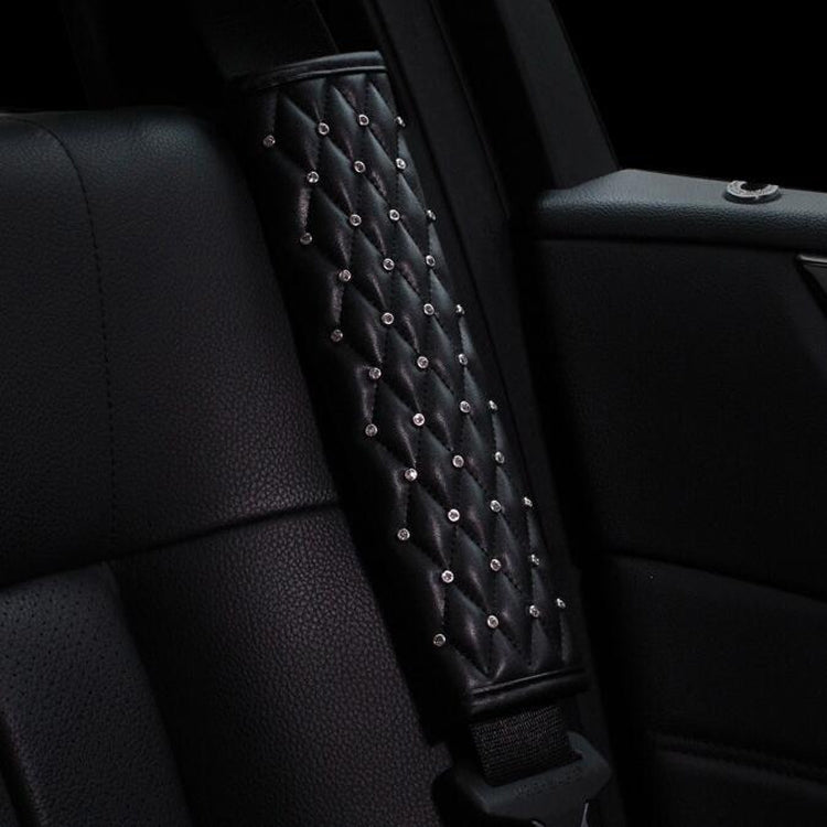 Car Interior Cover Diamond Car Accessories A Pair Shoulder Guard - Car Interior Mouldings by PMC Jewellery | Online Shopping South Africa | PMC Jewellery | Buy Now Pay Later Mobicred