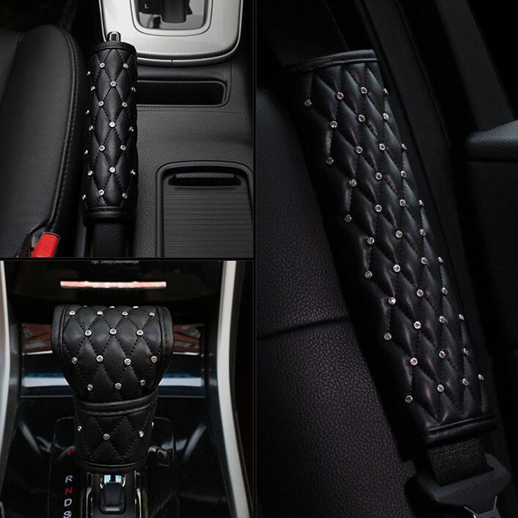 Car Interior Cover Diamond Car Accessories A Pair Shoulder Guard - Car Interior Mouldings by PMC Jewellery | Online Shopping South Africa | PMC Jewellery | Buy Now Pay Later Mobicred