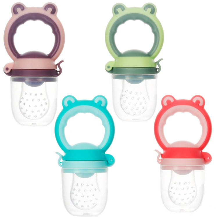 Baby Fruit And Vegetable Food Supplement Food Fruit Bite Bag(S Blue) - Cups & Silicone Nipple by PMC TechLife | Online Shopping South Africa | PMC TechLife