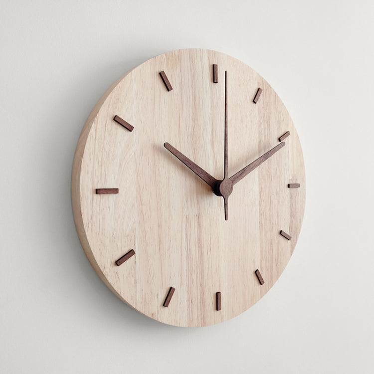 Solid Wooden Wall Clock Home Living Room Wall Clock Decorative Clock - Wall Clock by PMc TechLife | Online Shopping South Africa | PMc TechLife | Buy Now Pay Later Mobicred