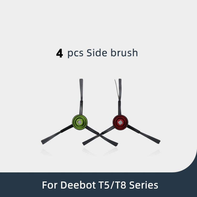 Vacuum Cleaner Sweeping Robot Accessories Suitable For Ecovacs Deebot T8 AIVI/T8 MAX,Accessories 4 PCS Side Brush - free shipping - PMc TechLife - Order now!