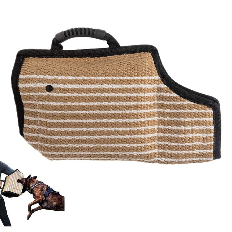 Dog Training Black-Edged Rough-Grained Jute Fluttering Sleeves Protector - Training Aids by PMC TechLife | Online Shopping South Africa | PMC TechLife | Buy Now Pay Later Mobicred