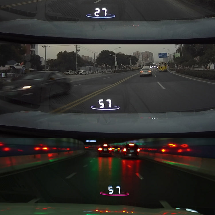 L2 HUD Head-Up Display, Water Temperature Per Hour, OBD Car Display With Color-Changing Atmosphere Light - Head Up Display System by PMC Jewellery | Online Shopping South Africa | PMC Jewellery | Buy Now Pay Later Mobicred