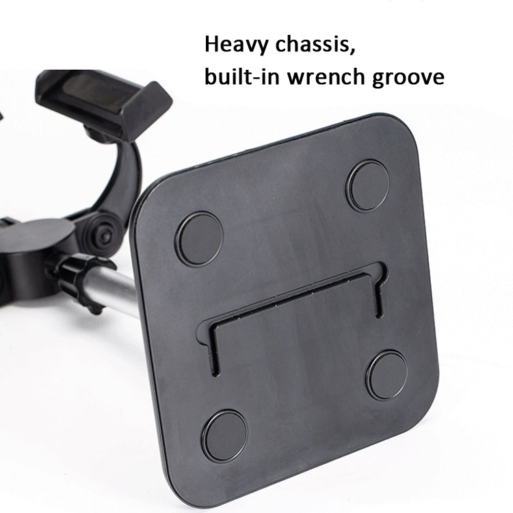 Telescopic Adjustment Live Frame Desktop Tablet Mobile Phone Bracket, Specification: K05 Flat Plate  (White Gray) - Stand by PMC TechLife | Online Shopping South Africa | PMC TechLife | Buy Now Pay Later Mobicred