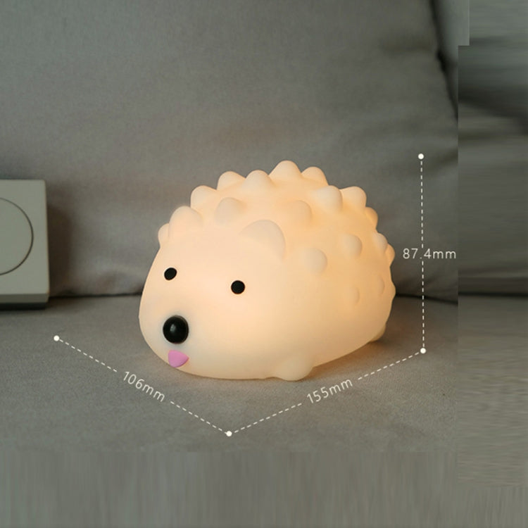 ZD-27 Cute Hedgehog Night Light Timer Dimming USB Bedside Lamp, Style: Button Control - Night Lights by PMc TechLife | Online Shopping South Africa | PMc TechLife | Buy Now Pay Later Mobicred