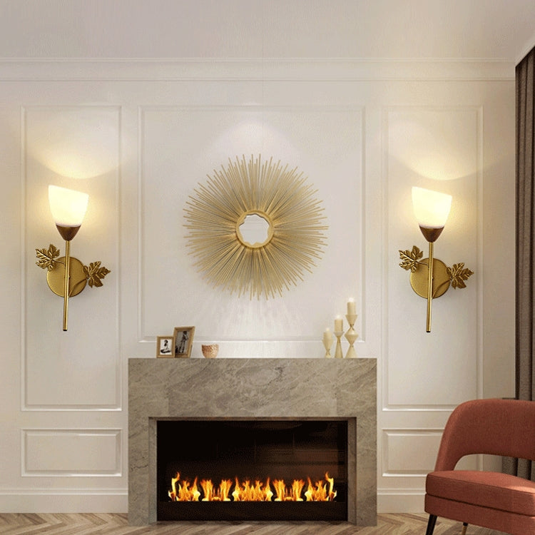 6014 Iron Wall Lights LED Bedroom Bedside Lights Postmodern Corridor Trump Light Hotel Restaurant Lighting, Power source: Without Light Bulb( Black Single Head) - free shipping - PMc TechLife - Order now!