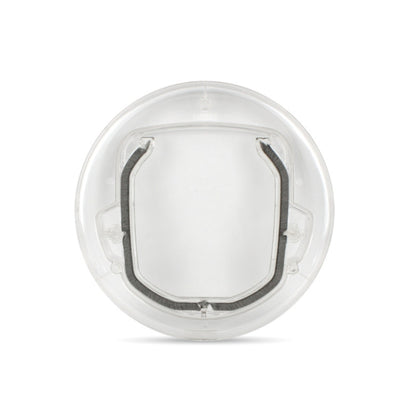 Pet Supplies PC Material Round Glass Door Cat Puppy Door Hole(Transparent) - Pet Screen Doors by PMC Jewellery | Online Shopping South Africa | PMC Jewellery