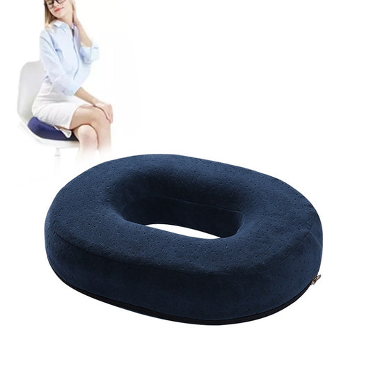 Slow Resilience Memory Foam Office Hip Pad After Hemorrhoids Operation Cushion(Tibetan Blue) - Cushions & Pillows by PMC Jewellery | Online Shopping South Africa | PMC Jewellery | Buy Now Pay Later Mobicred