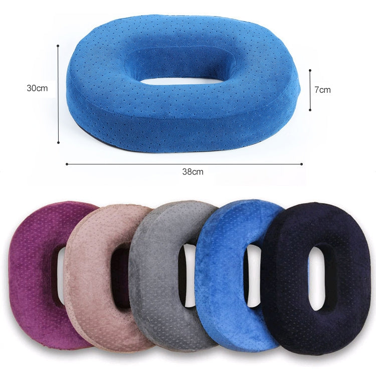 Slow Resilience Memory Foam Office Hip Pad After Hemorrhoids Operation Cushion(Tibetan Blue) - Cushions & Pillows by PMC TechLife | Online Shopping South Africa | PMC TechLife | Buy Now Pay Later Mobicred