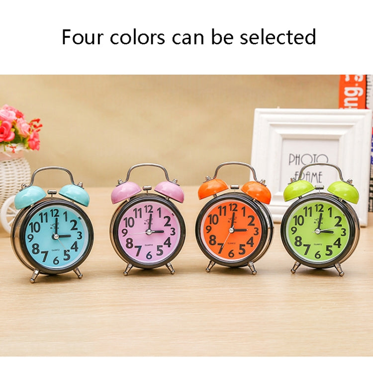 A32 Double Bell Alarm Clock Student Bedside Belt Alarm(Pink) - Alarm Clocks by PMc TechLife | Online Shopping South Africa | PMc TechLife | Buy Now Pay Later Mobicred