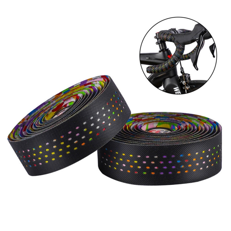 WEST BIKING Bicycle PU Non-Slip Handlebar Strap(Green) - Decorative Accessories by WEST BIKING | Online Shopping South Africa | PMC TechLife | Buy Now Pay Later Mobicred