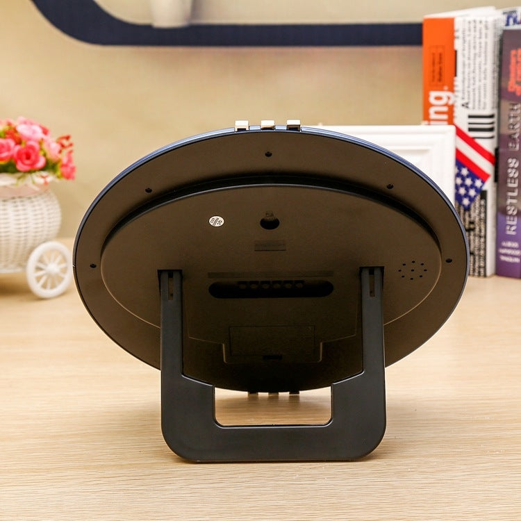 3883 Electronic Mute Wall Clock Electronic Living Room Wall Clock(White) - free shipping - PMc TechLife - Order now!