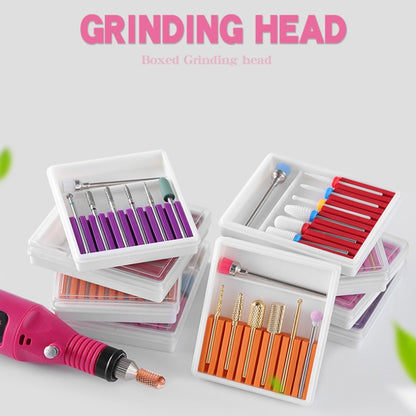 Nail Art Ceramic Tungsten Steel Alloy Grinding Heads Set Grinder Polishing Tool, Color Classification: GH-01 - Grinding Tools & Accessories by PMC Jewellery | Online Shopping South Africa | PMC Jewellery | Buy Now Pay Later Mobicred