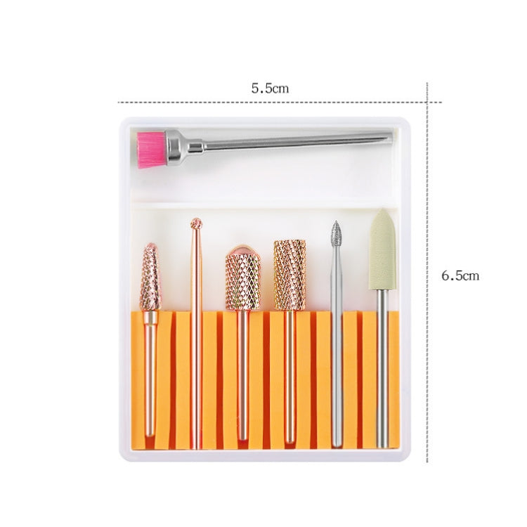 Nail Art Ceramic Tungsten Steel Alloy Grinding Heads Set Grinder Polishing Tool, Color Classification: GH-05 - Grinding Tools & Accessories by PMC Jewellery | Online Shopping South Africa | PMC Jewellery | Buy Now Pay Later Mobicred