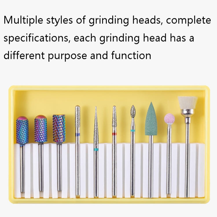 Nail Alloy Tungsten Steel Ceramic Grinding Machine Accessories Nail Grinding Heads Set Polishing Tool, Color Classification: BH-01 - Grinding Tools & Accessories by PMC Jewellery | Online Shopping South Africa | PMC Jewellery | Buy Now Pay Later Mobicred