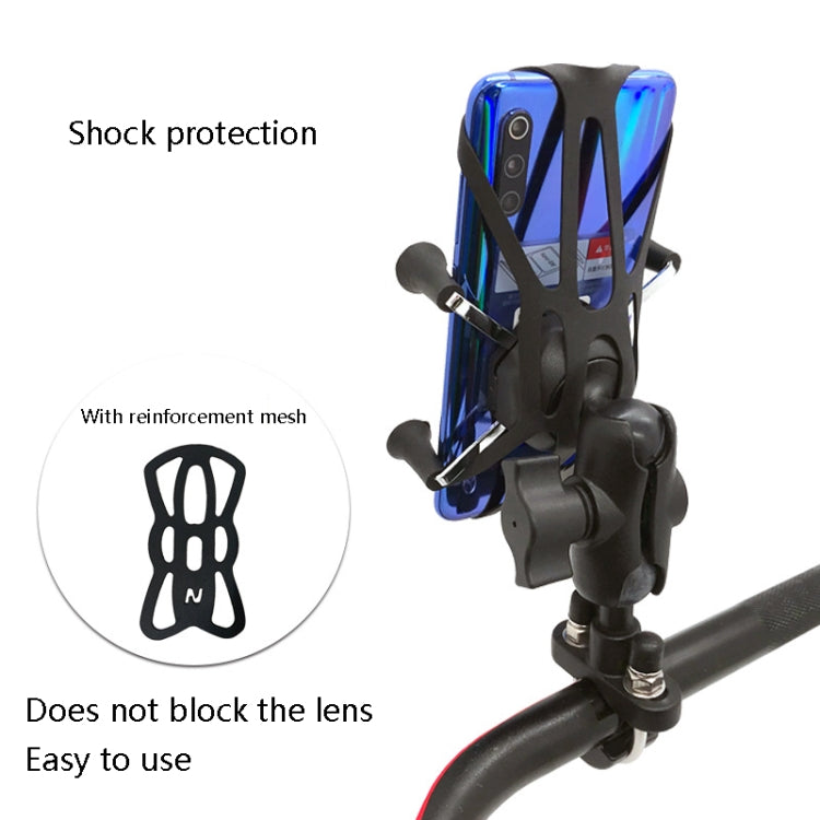 N-STAR N002 Motorcycle Bicycle Mobile Phone Bracket Riding Equipment(Large T Head) - free shipping - PMC TechLife - Order now!