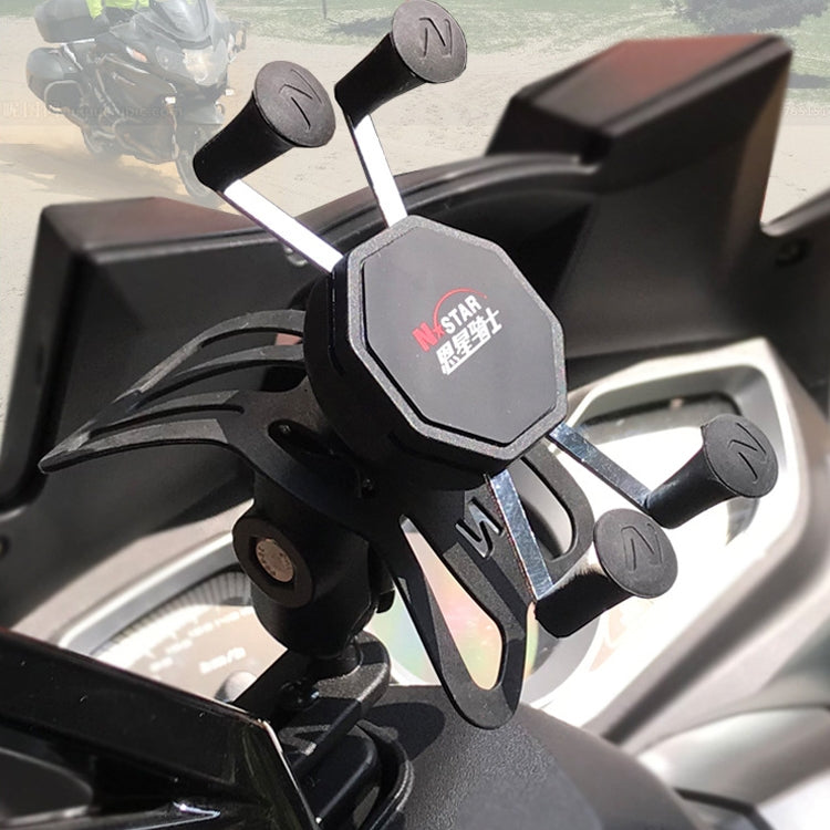 N-STAR N002 Motorcycle Bicycle Mobile Phone Bracket Riding Equipment(Small T Head) - Holders by N-STAR | Online Shopping South Africa | PMC TechLife | Buy Now Pay Later Mobicred