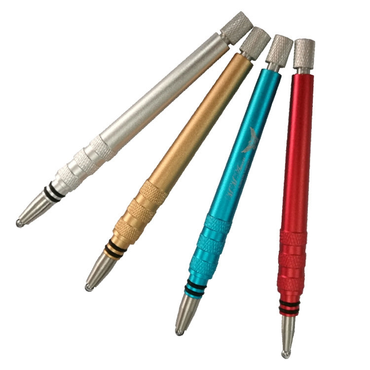MM VWAN Magic Hairdressing Eyebrow Trimming Engraving Pen Scoring Stainless Steel Razor(Blue) - free shipping - PMC TechLife - Order now!