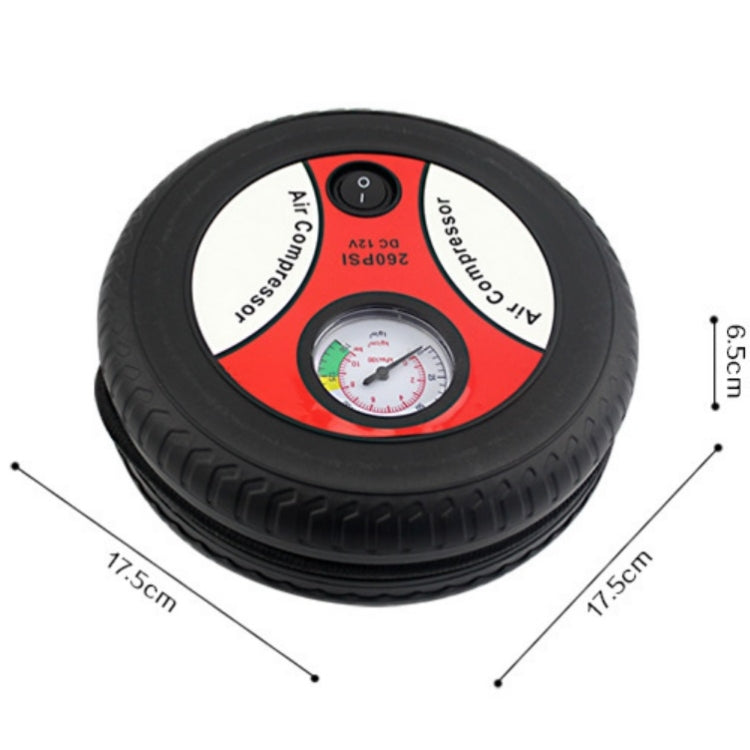 DC12V 12A Car Portable Air Pump Electric Car Tire Pump, Specification��� 16-cylinder Small Motor - free shipping - PMC TechLife - Order now!