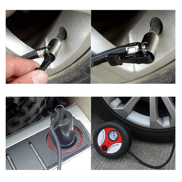 DC12V 12A Car Portable Air Pump Electric Car Tire Pump, Specification��� 16-cylinder Small Motor - free shipping - PMC TechLife - Order now!