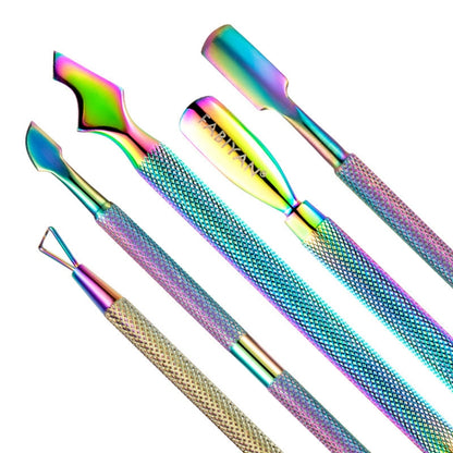 FABIYAN Nail Art Scissors Set Stainless Steel Nail Clippers Dead Skin Scissors Remover Steel Push, Specification: Set 2 - Nail Clipper by FABIYAN | Online Shopping South Africa | PMC Jewellery | Buy Now Pay Later Mobicred