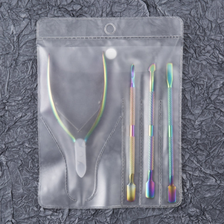 FABIYAN Stainless Steel Dead Skin Shear Steel Push Nail Art Tool Set, Specification:   Set 5 - Nail Clipper by PMC Jewellery | Online Shopping South Africa | PMC Jewellery | Buy Now Pay Later Mobicred