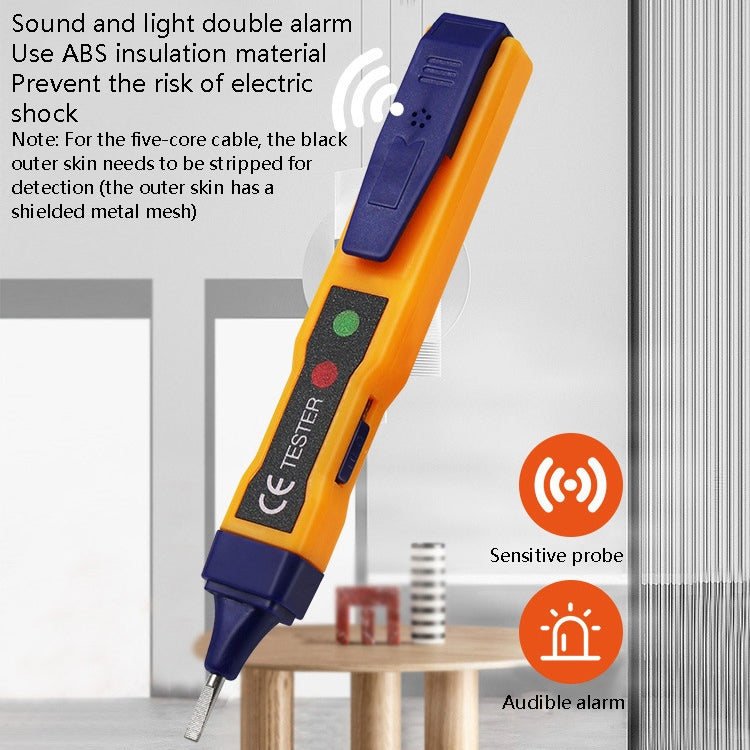 Non-Contact Smart Sound And Light Sensing Measuring Electric Pen - Voltage Detector by PMc TechLife | Online Shopping South Africa | PMc TechLife | Buy Now Pay Later Mobicred