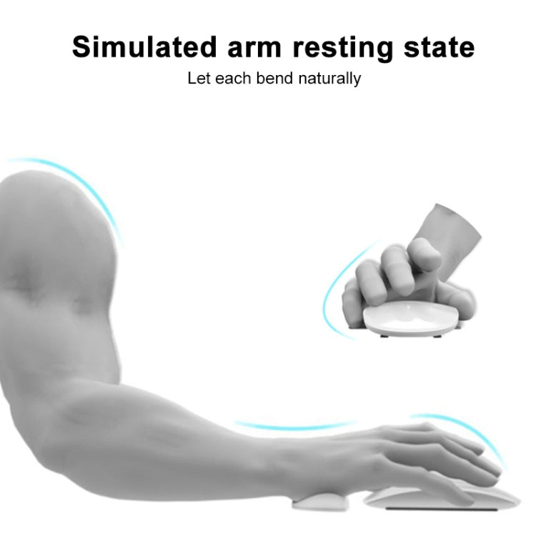 Silicone Wrist Support Mouse Pad Mobile Palm Rest Office Hand Rest Right Hand Version - Mouse Pads by PMC TechLife | Online Shopping South Africa | PMC TechLife