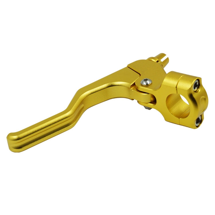 ATV Clutch Hand Brakes CNC Aluminum Alloy 22mm Handle Holder Universal Handbrake(Golden) - Motorbike Brakes by PMC Jewellery | Online Shopping South Africa | PMC Jewellery | Buy Now Pay Later Mobicred