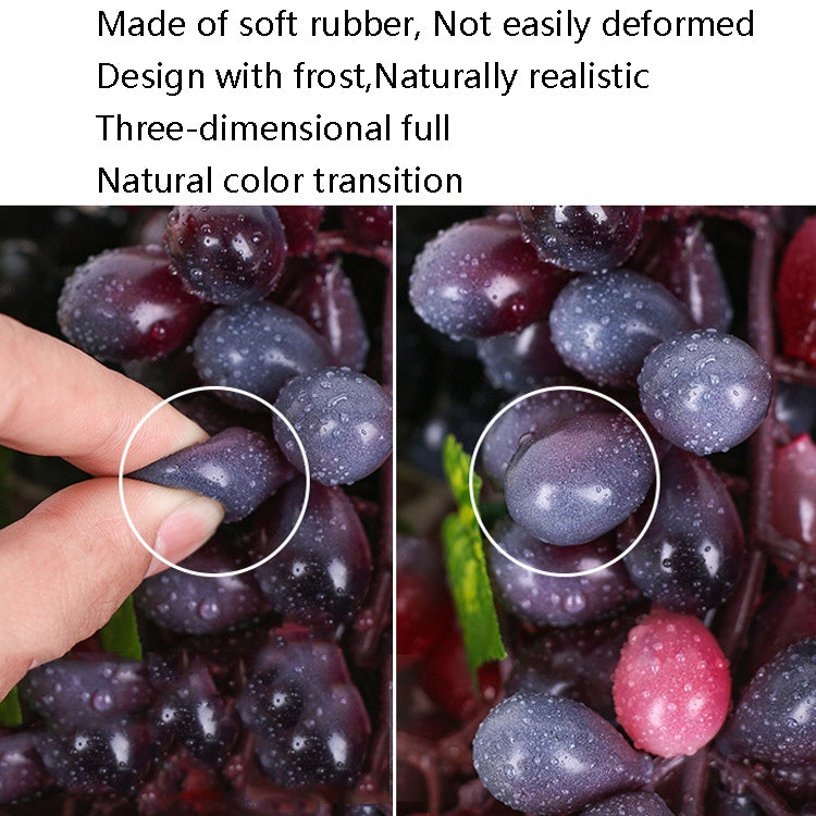 4 Bunches 60 Granules Agate Grapes Simulation Fruit Simulation Grapes PVC with Cream Grape Shoot Props - free shipping - PMC TechLife - Order now!