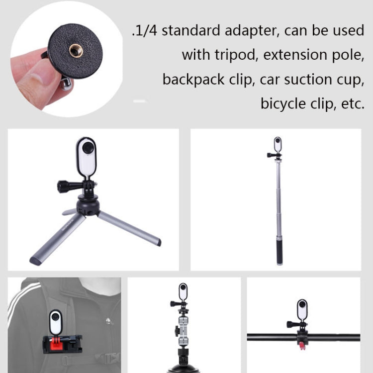 Sunnylife IST-Q9439 for Insta360 GO Metal Protective Frame with 1/4 inch Adapter & Screw - Mount & Holder by Sunnylife | Online Shopping South Africa | PMC TechLife | Buy Now Pay Later Mobicred