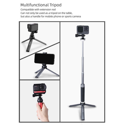 Sunnylife for Insta360 GO / DJI Osmo Action / GoPro Mount Bracket Stabilizer Aluminum Alloy Mini Tripod - Portable Mini Tripod by Sunnylife | Online Shopping South Africa | PMC Jewellery | Buy Now Pay Later Mobicred