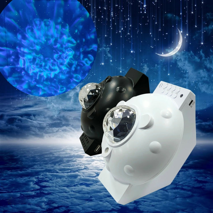 SC522-01 USB Bluetooth Music Watermark Starry Sky Projection Light LED Stage Light Night Light(Black) - Projection Lamp by PMc TechLife | Online Shopping South Africa | PMc TechLife | Buy Now Pay Later Mobicred
